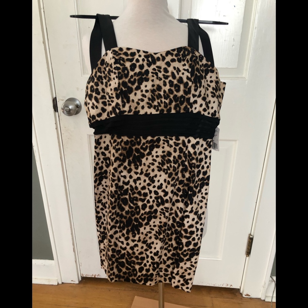 Cheetah print dress🔥